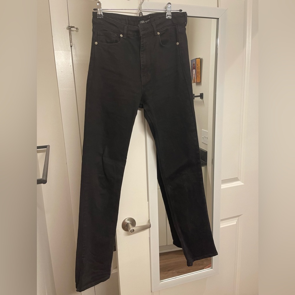 Zara Black boot cut jean - 4
